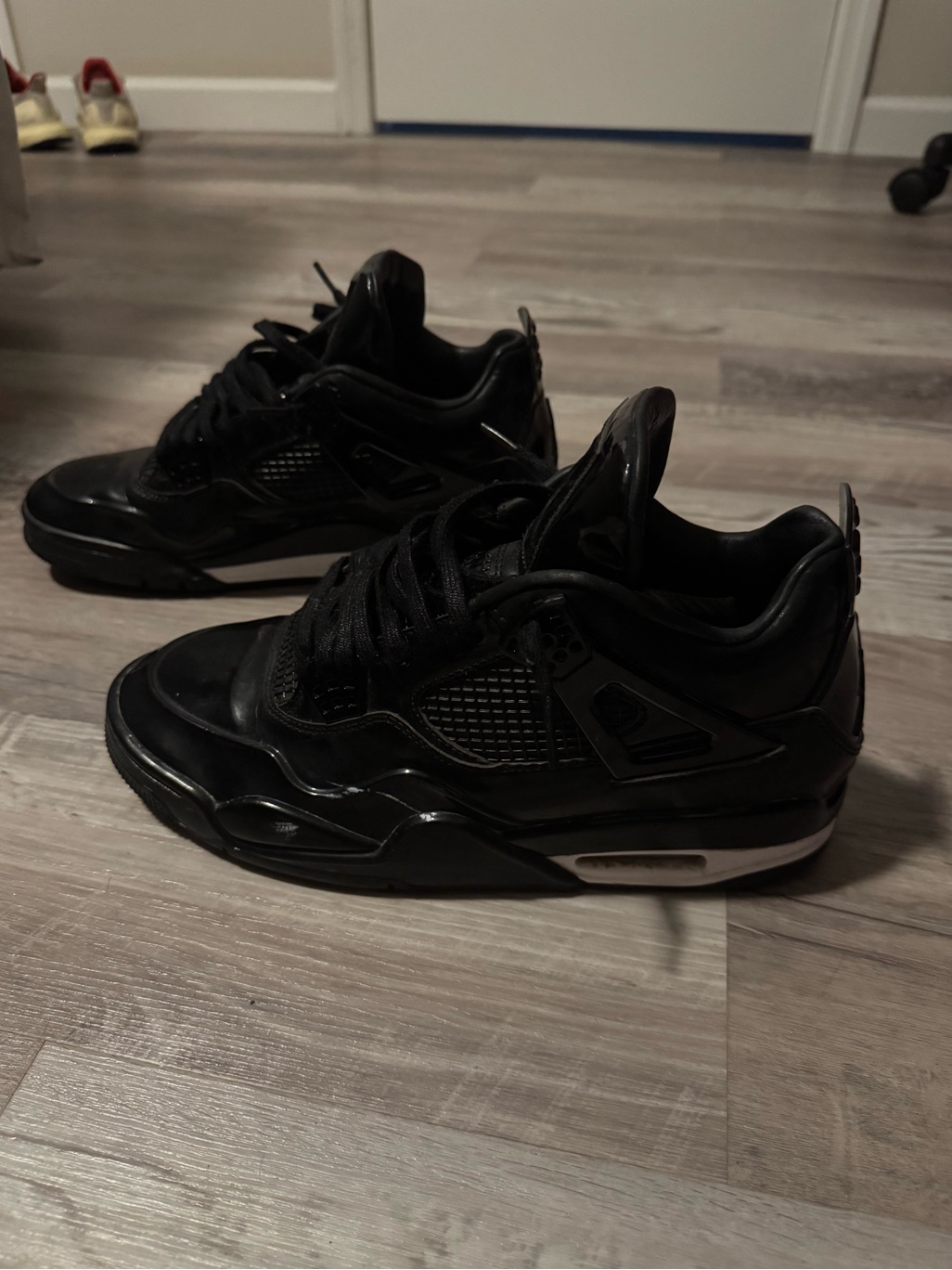 Authentic Jordan 4 Retro â11lab4â Black